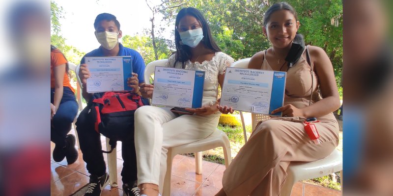 INATEC Entrega Certificados A Protagonistas Egresados De Cursos Libres