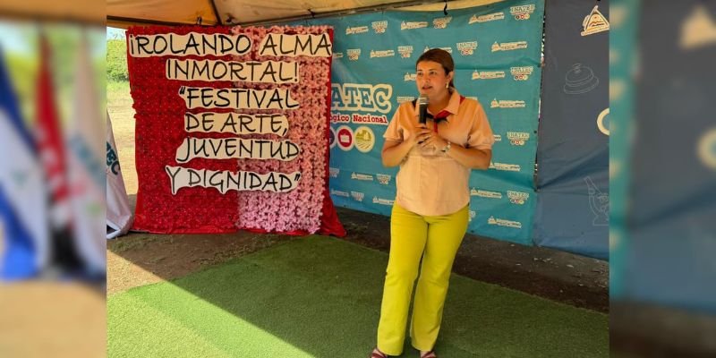 ¡Estudiantes técnicos de Chichigalpa rinden homenaje artístico a Rolando Rodríguez González
