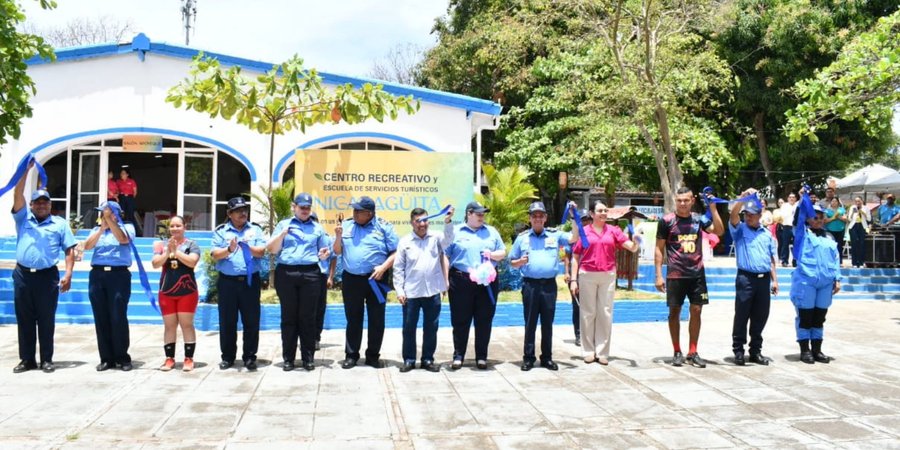 Inauguran Centro Recreativo y Escuela de Servicios Turísticos Nicaragüita