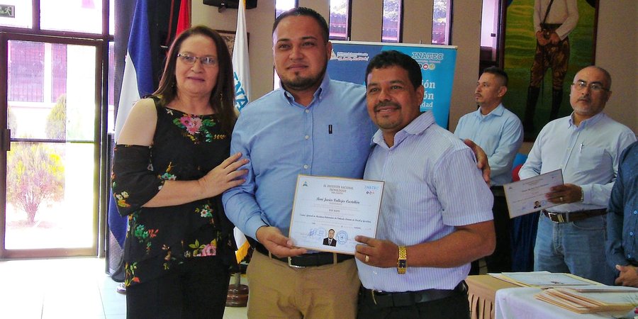 Familias de Estelí celebran la tecnificación de 130 protagonistas