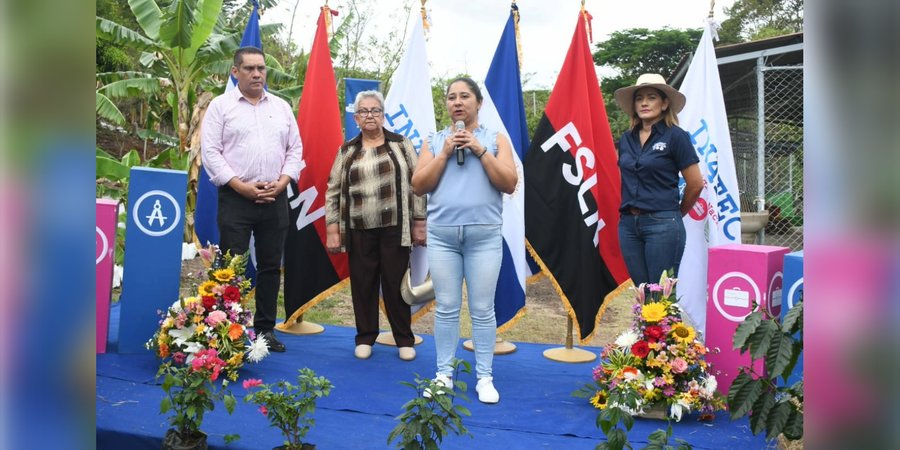 Inauguración del Nuevo Centro Técnológico "Blanca Segovia", San Rafael del Norte, Jinotega