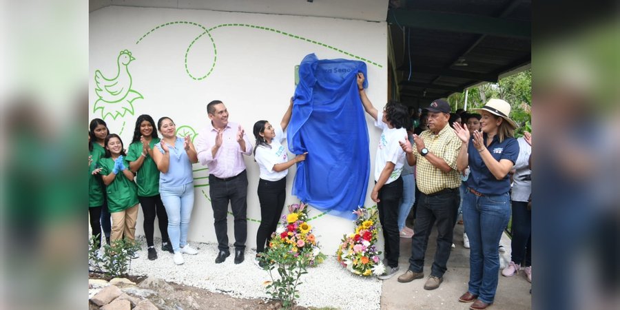 Inauguración del Nuevo Centro Técnológico "Blanca Segovia", San Rafael del Norte, Jinotega