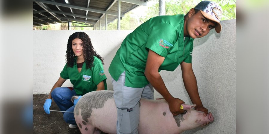 Inauguración del Nuevo Centro Técnológico "Blanca Segovia", San Rafael del Norte, Jinotega