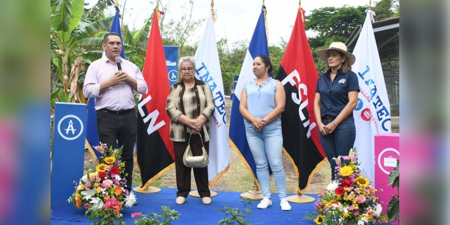 Inauguración del Nuevo Centro Técnológico "Blanca Segovia", San Rafael del Norte, Jinotega