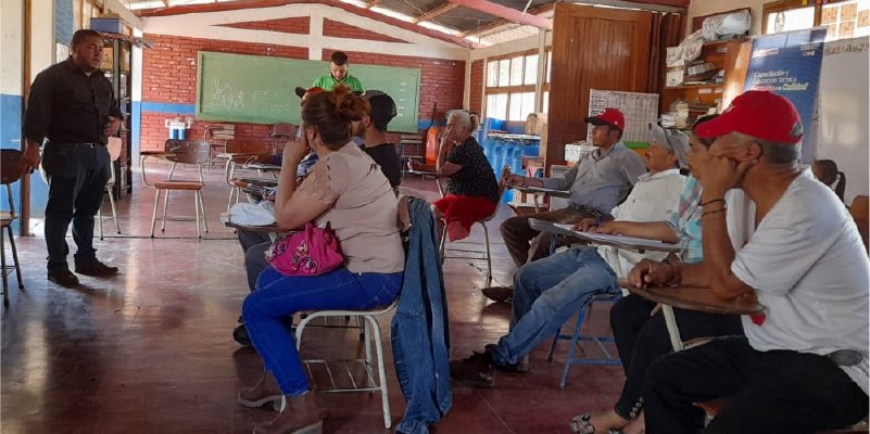 Familias de la Comunidad El Pastoreo, Estelí inician Curso Especializado en Sistema Silvopastoriles