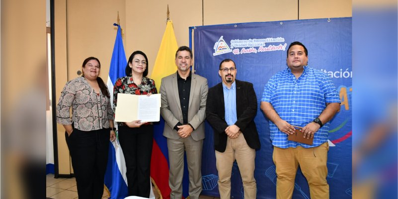 Nicaragua y Colombia Firman Memorando de Entendimiento en Materia de Formación Técnica y Profesional