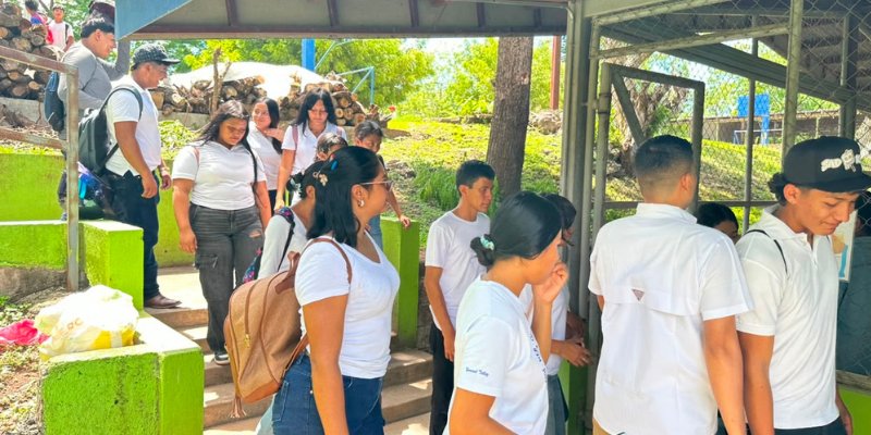 Tecnológico Nacional realiza recorrido “Un día en el Tecnológico” en Chontales para promover oferta formativa del II Semestre 2026