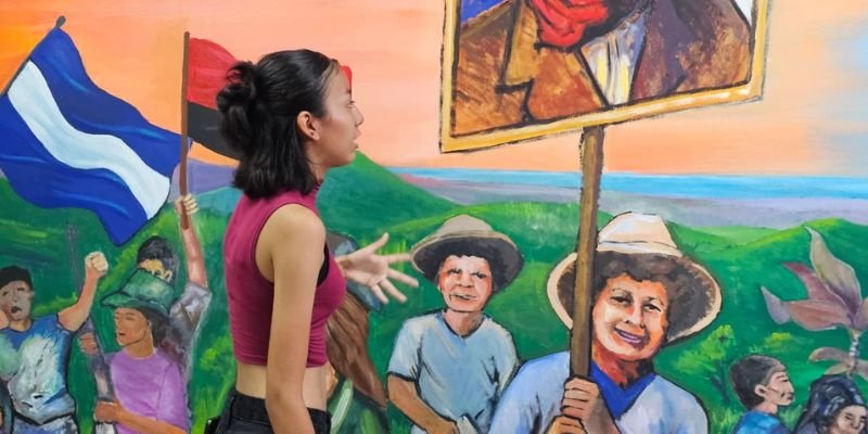 ¡Sandino y Madre! Un mural en homenaje a Margarita Calderón