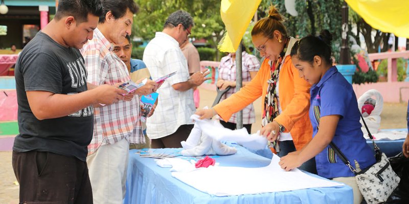 Promoción de Matricula en San Rafael del Sur