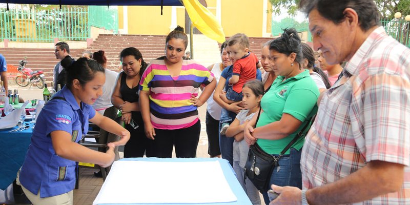 Promoción de Matricula en San Rafael del Sur