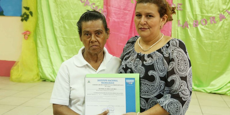 INATEC certifica profesionales empíricos en Juigalpa