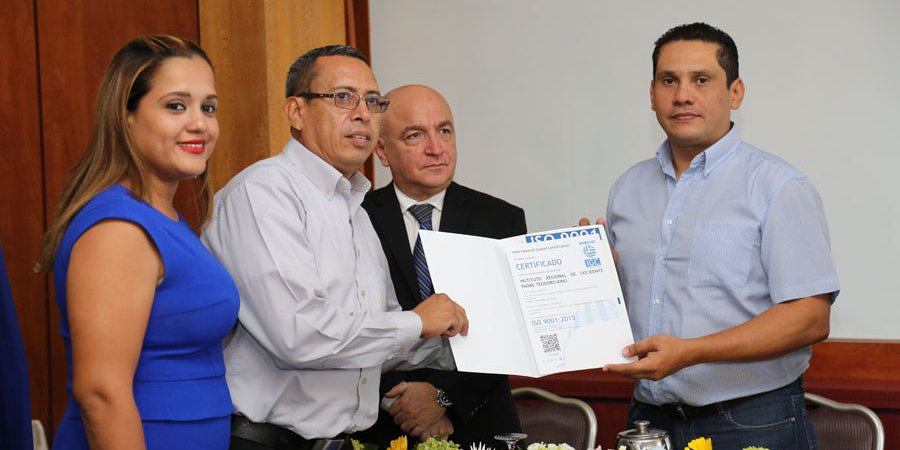 Centros Tecnológicos del INATEC reciben  certificación internacional ISO 9001:2015