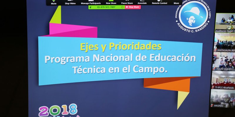 Facilitadores del Programa Educación Técnica en el Campo