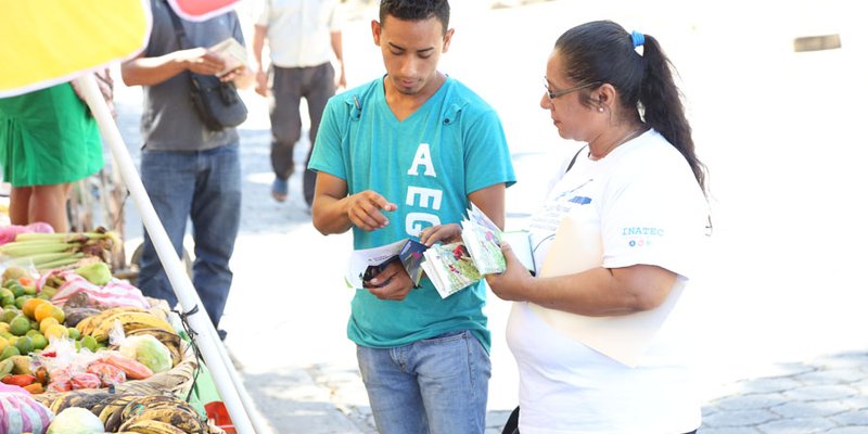 Promoción de Matricula en la Paz Centro