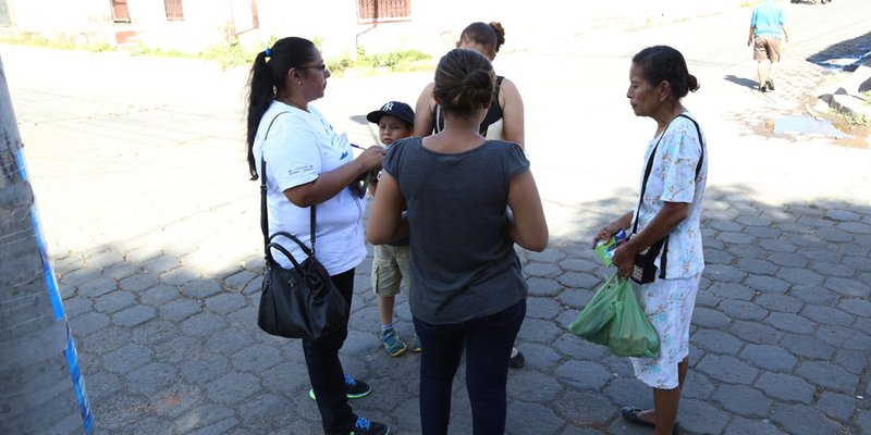 Promoción de Matricula en la Paz Centro