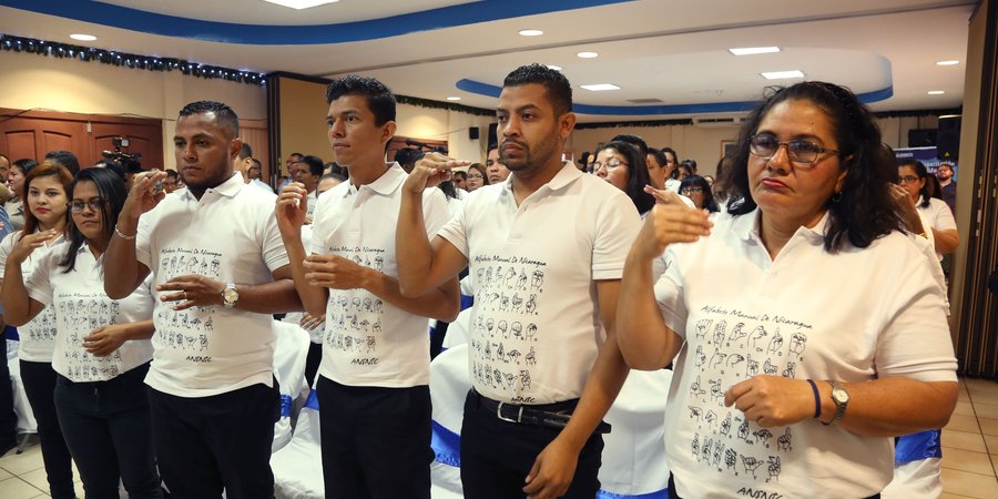INATEC certifica a 95 personas con discapacidad sensorial