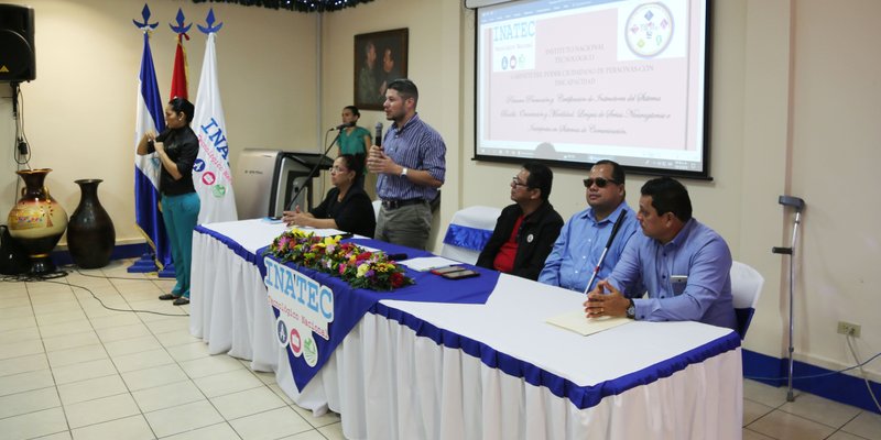 INATEC certifica a 95 personas con discapacidad sensorial