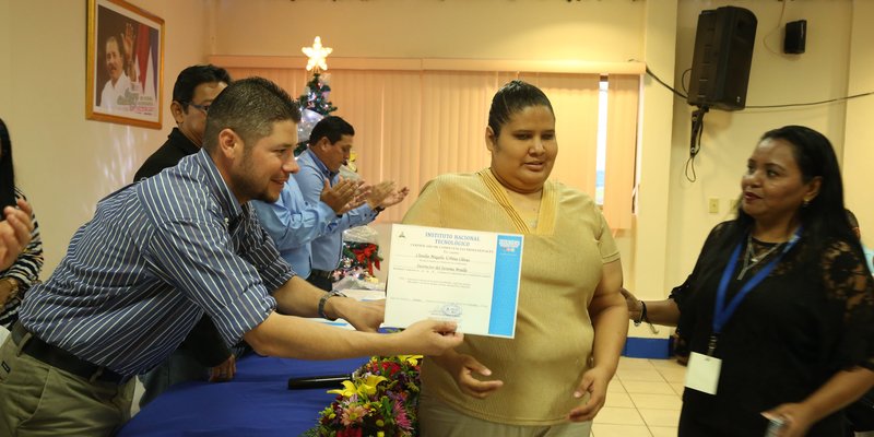 INATEC certifica a 95 personas con discapacidad sensorial