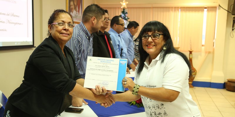 INATEC certifica a 95 personas con discapacidad sensorial