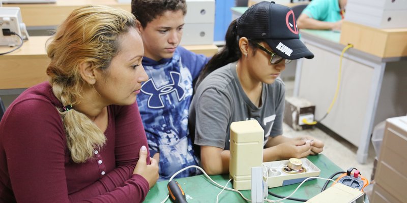 Instalaciones restauradas en el Tecnológico de Masaya