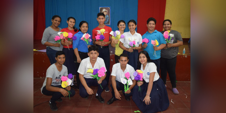 Personas con Discapacidad en Chinandega se Capacitan en Montaje de Eventos