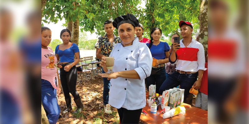 Comunidad Diriangen de Nueva Guinea, inicia Curso de Especialización en Leche Saborizada