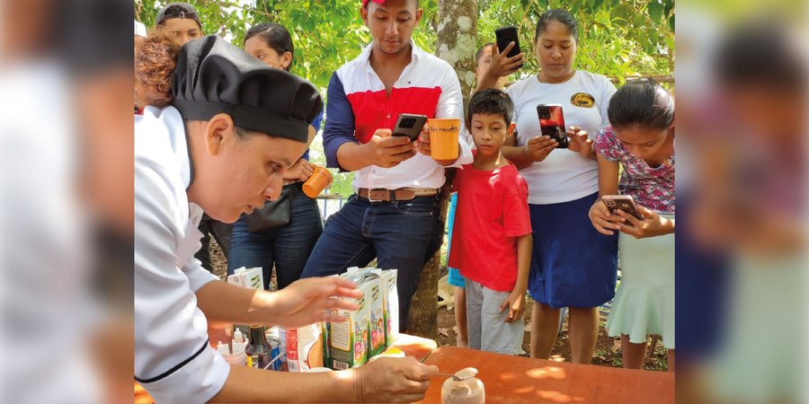 Comunidad Diriangén de Nueva Guinea, inicia Curso de Especialización en Leche Saborizada