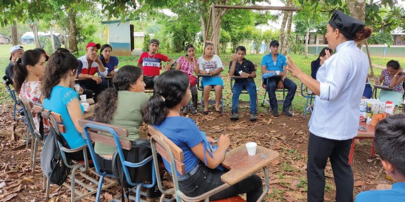 Comunidad Diriangen de Nueva Guinea, inicia Curso de Especialización en Leche Saborizada