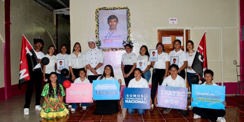 Centro Tecnológico de la Isla de Ometepe asume con orgullo el nombre del compañero Álvaro Diroy Méndez