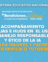 Acompañamiento a hijas e hijos en el uso y manejo responsable y ético de la IA