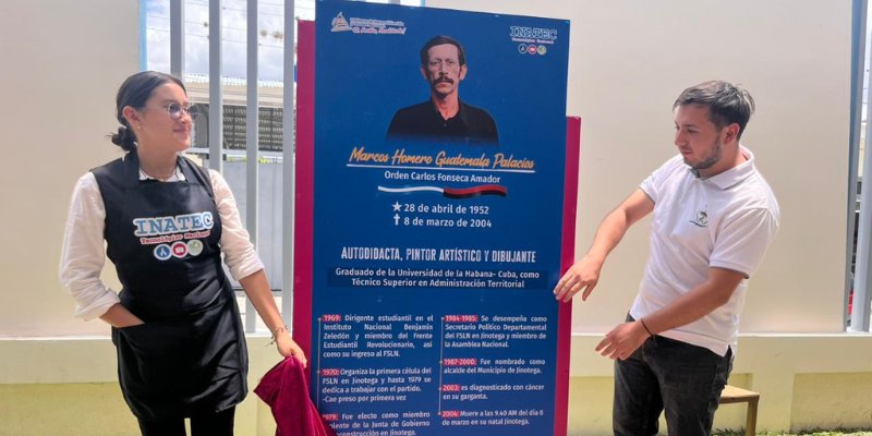 Centro Tecnológico de Jinotega honra legado de Marcos Homero Guatemala con formación gratuita y de calidad