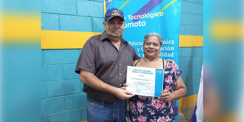 Promocionan a protagonistas de cursos en San Juan de Río Coco, Madriz