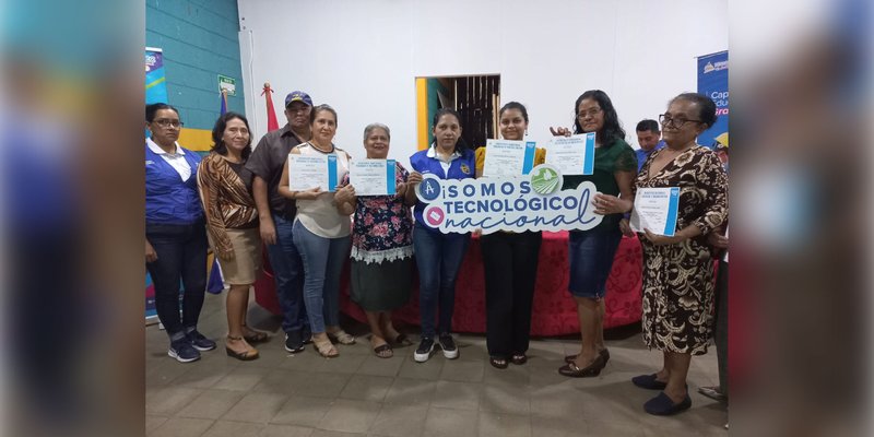 Promocionan a protagonistas de cursos en San Juan de Río Coco, Madriz