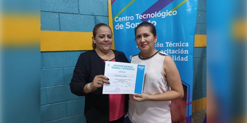 Promocionan a protagonistas de cursos en San Juan de Río Coco, Madriz