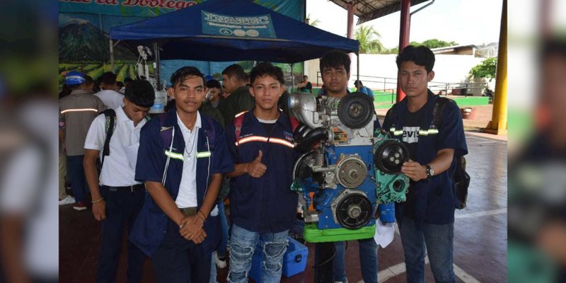 Centros Tecnológicos de Chinandega realizan el Festival Departamental “Estudia una carrera técnica”