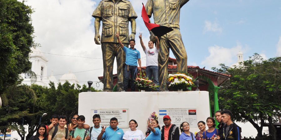 Estudiantes técnicos de Matagalpa conmemoran al Cmdte Carlos Fonseca Amador