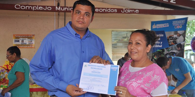 Certifican a Protagonistas en Tipitapa