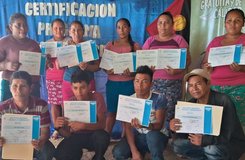 Comunidad El Carrizal de Quilalí celebra el éxito de sus protagonistas en el Programa Luz y Verdad