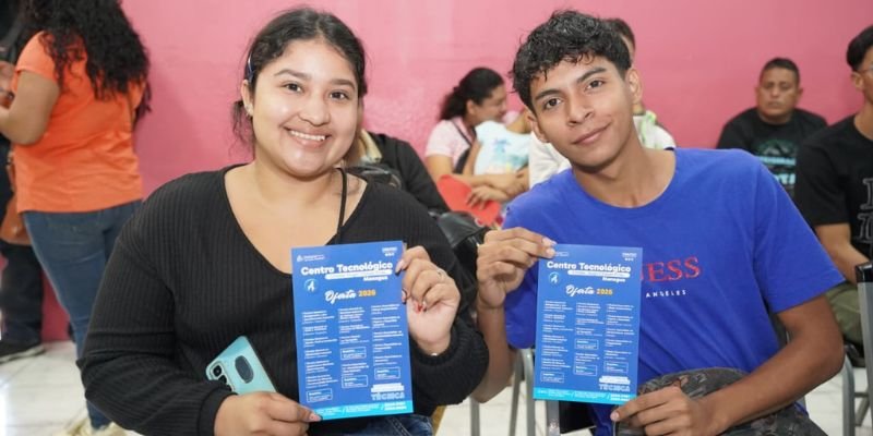 Centros Tecnológicos de Managua proyectan ambientes de matrícula para la Educación Técnica 2026