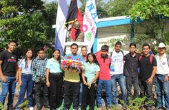 Estudiantes de Educación Técnica y Tecnológica honran legado del Comandante Tomás Borge Martínez