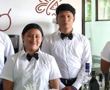 Festivales de postres y bebidas a base de café con estudiantes de Educación Técnica