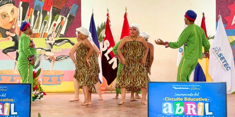 Inicia Circuito Educativo “Abril Arte,  Creatividad, Paz e Identidad” en Managua