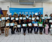 Más de 120 protagonistas reciben certificados en cursos libres y tecnológicos en Puerto Cabezas