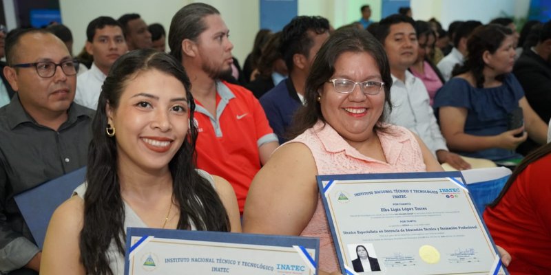 Más de 400 nuevos Maestros Técnicos gradúa el Centro Nacional de Formación de Maestros del Inatec