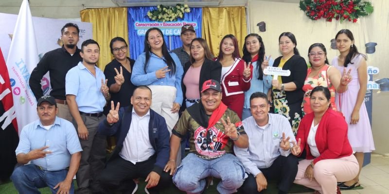 Más de 70 nuevos técnicos fortalecen el desarrollo productivo de la Costa Caribe Norte