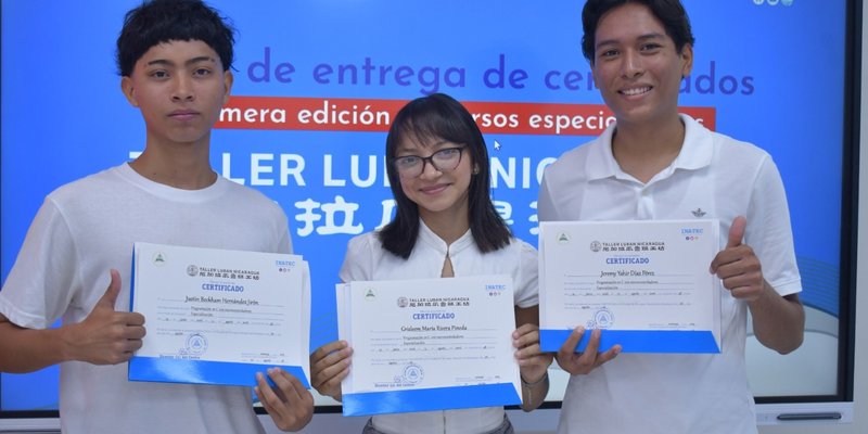 Taller Luban Nicaragua certifica a primeros  protagonistas de cursos especializados