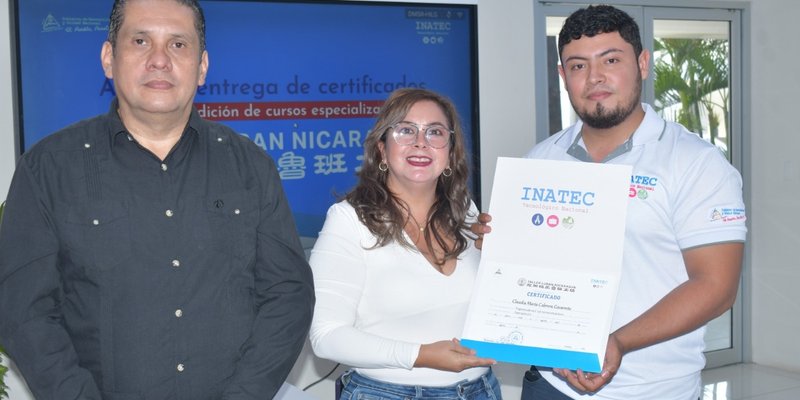 Taller Luban Nicaragua certifica a primeros  protagonistas de cursos especializados
