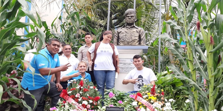 Estudiantes técnicos celebran natalicio del Comandante Tomás Borge Martínez