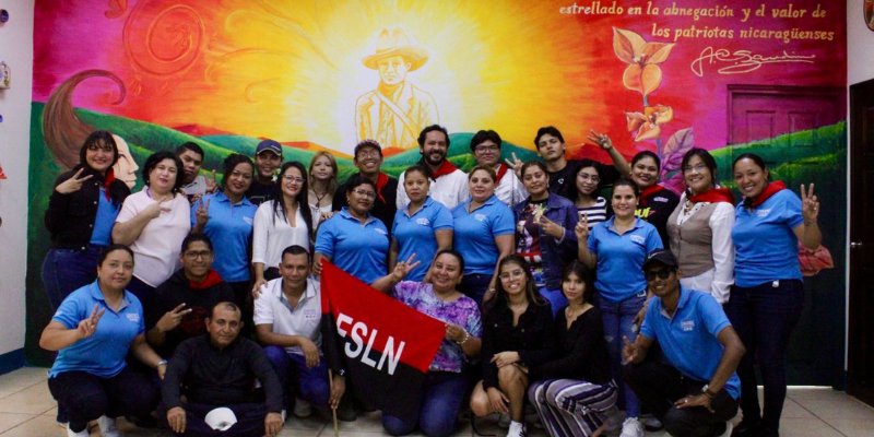 Un mural que cuenta historia e identidad “Cumpliendo el Sueño de Sandino”