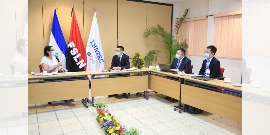 Autoridades de INATEC sostienen encuentro con Empresa Estatal de China